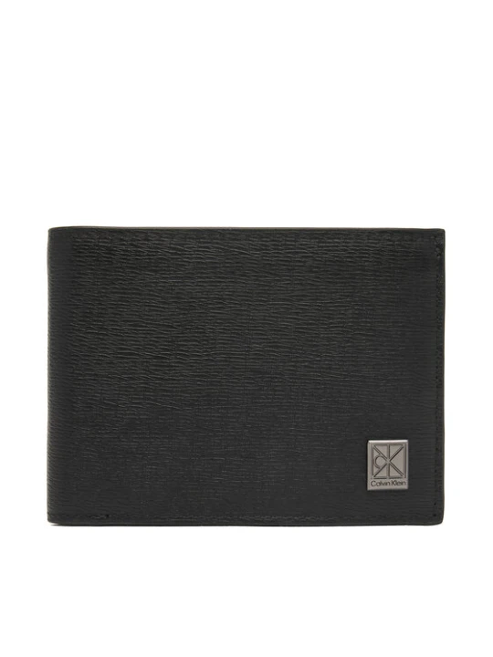 Zdjęcie produktu Portfel Calvin Klein Emblem Hw Trifold W / Coin LV04D1283G Czarny