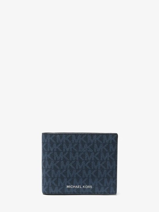 Zdjęcie produktu Portfel Cooper z klapką i logo Michael Kors