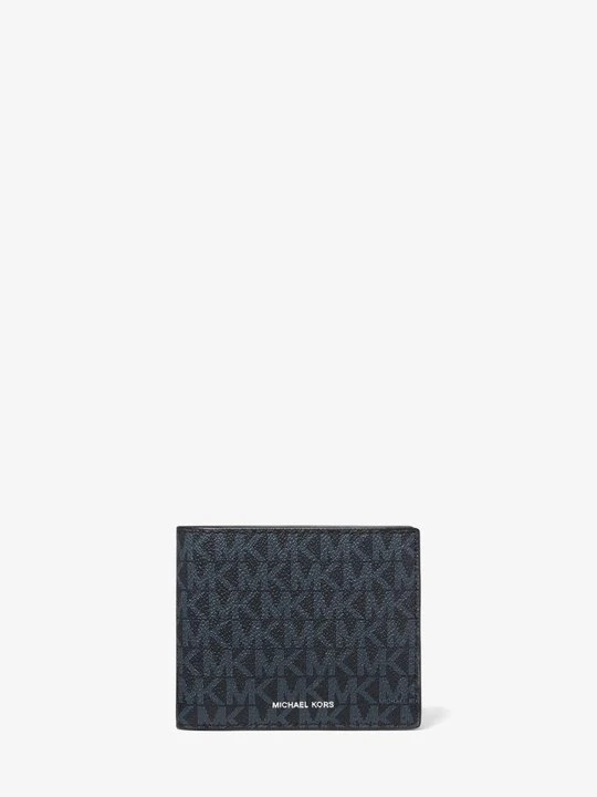 Zdjęcie produktu Portfel Cooper z logo i kieszonką na monet Michael Kors