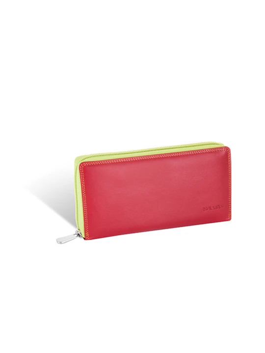 Zdjęcie produktu Portfel damski Valentini Colors 866 czerwony