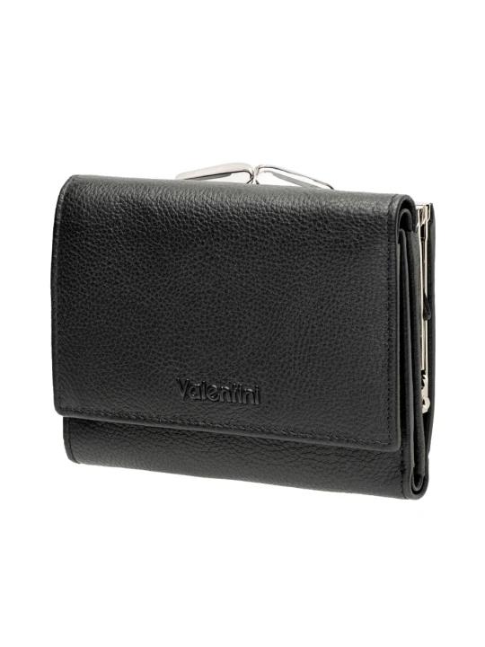Zdjęcie produktu Portfel damski Valentini Metallic 445 czarny