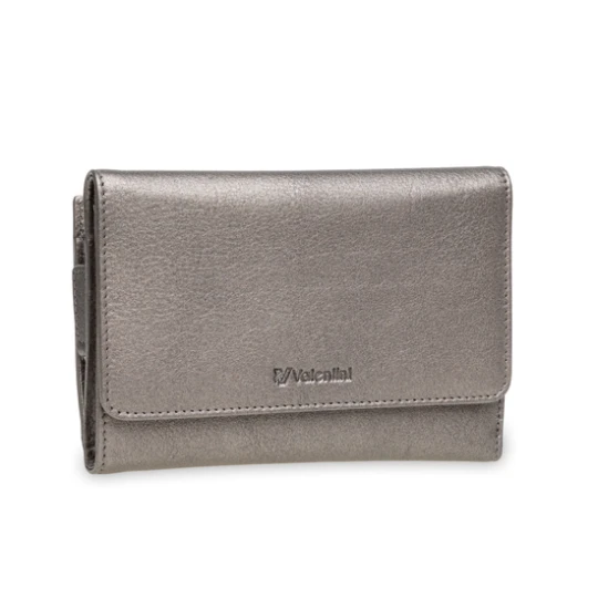 Zdjęcie produktu Portfel damski Valentini Metallic P62 srebrny