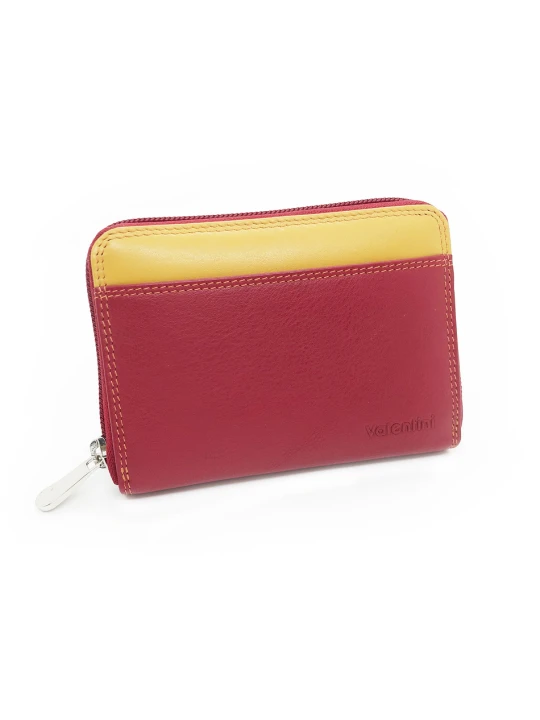Zdjęcie produktu Portfel damski Valentini New Colors 410 czerwony