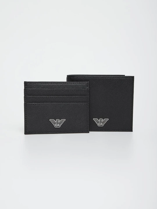 Zdjęcie produktu Portfel + etui na karty męskie EMPORIO ARMANI