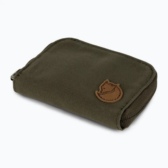 Zdjęcie produktu Portfel Fjällräven Zip Card Holder dark olive Zielony