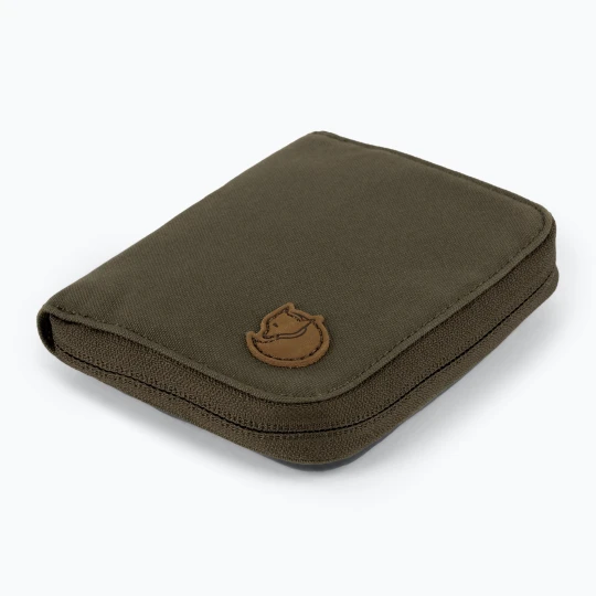 Zdjęcie produktu Portfel Fjällräven Zip Wallet dark olive Zielony