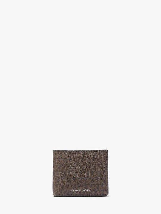 Zdjęcie produktu Portfel Greyson z logo i kieszonką na monet Michael Kors