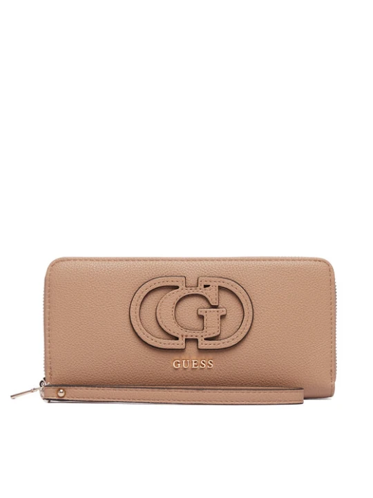 Zdjęcie produktu Portfel Guess Isola Slg SWBG99 05146 Beżowy ciemny