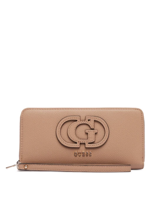 Zdjęcie produktu Portfel Guess Isola Slg SWBG99 05146 Beżowy ciemny