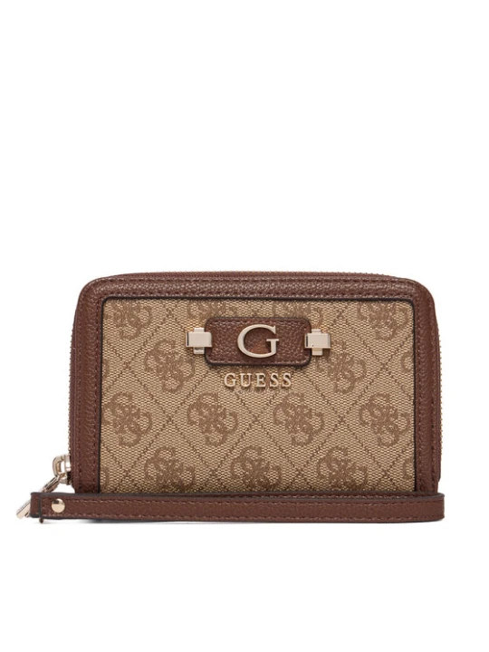 Zdjęcie produktu Portfel Guess Lindsey SLG SWSG97 49164 Brązowy