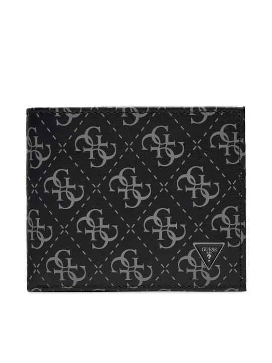 Zdjęcie produktu Portfel Guess Vezzola Leather Slg SMVELE LEA20 Czarny