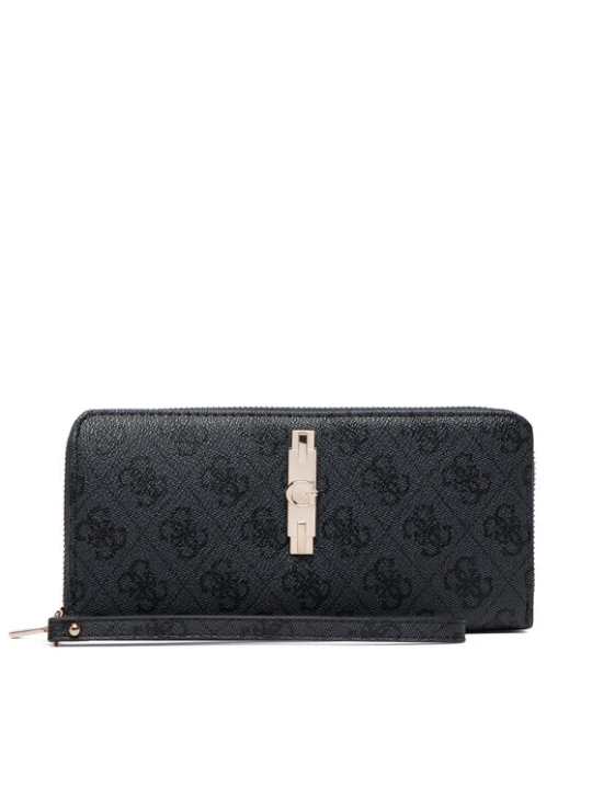 Zdjęcie produktu Portfel Guess Yvonne Logo Slg SWSG23 78146 Szary ciemny