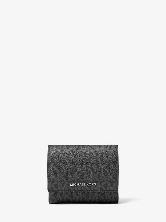 Zdjęcie produktu Portfel Hudson z charakterystycznym logo Michael Kors CZARNY (Czarny)