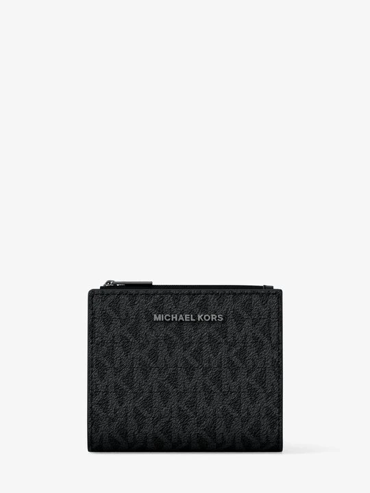 Zdjęcie produktu Portfel Hudson z charakterystycznym logo Michael Kors CZARNY (Czarny)