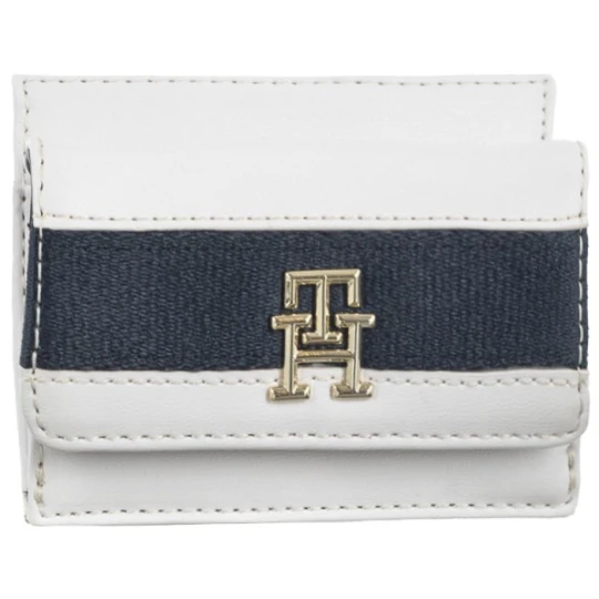 Zdjęcie produktu Portfel Iconic Tommy Cc Holder Stripe AW0AW14641 0GY (TH777-a) Tommy Hilfiger
