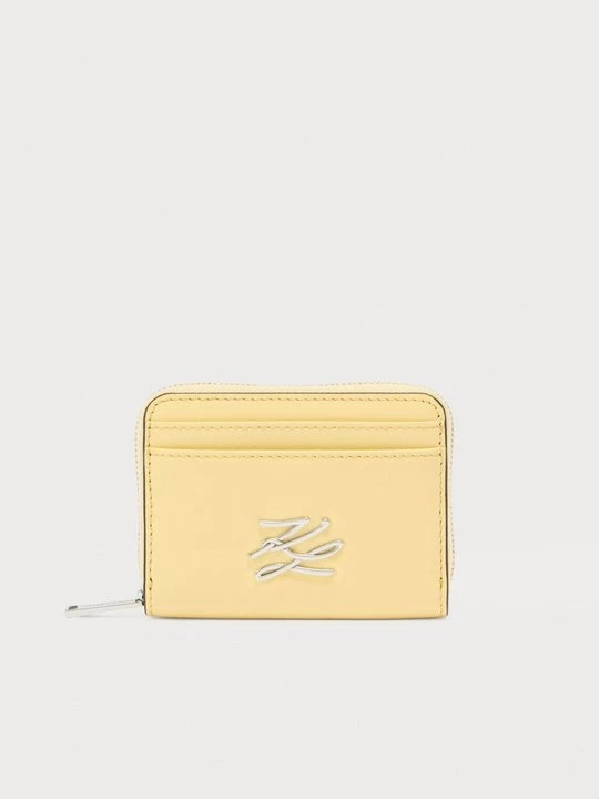 Zdjęcie produktu Portfel KARL LAGERFELD jasnożółty