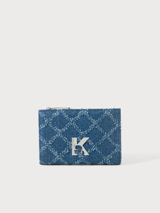Zdjęcie produktu Portfel KARL LAGERFELD niebieski denim