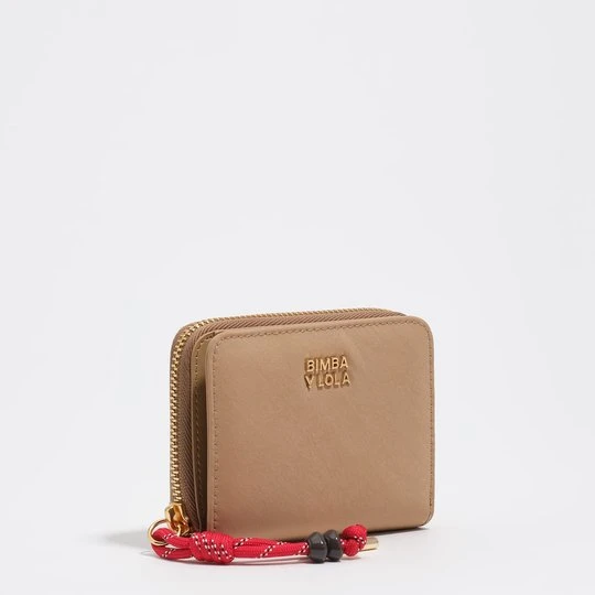Zdjęcie produktu Portfel klapka nylon camel BIMBA Y LOLA