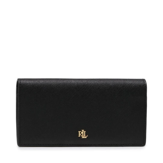 Zdjęcie produktu Portfel LAUREN RALPH LAUREN Slim Wallet Wlt Med 432802917009 Czarny