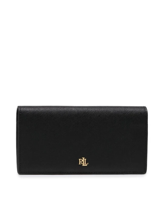 Zdjęcie produktu Portfel LAUREN RALPH LAUREN Slim Wallet Wlt Med 432802917009 Czarny