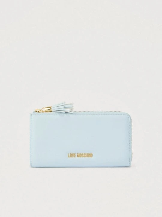 Zdjęcie produktu Portfel LOVE MOSCHINO jasnoniebieski