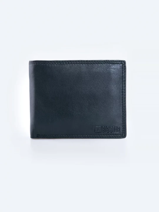 Zdjęcie produktu portfel męski skórzany czarny 3154 900 Big Star