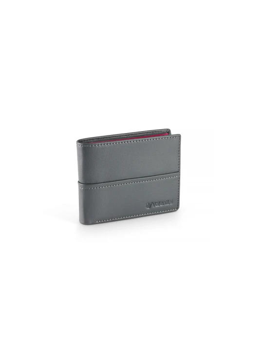Zdjęcie produktu Portfel męski Valentini Black&Red Diamond 267 szary