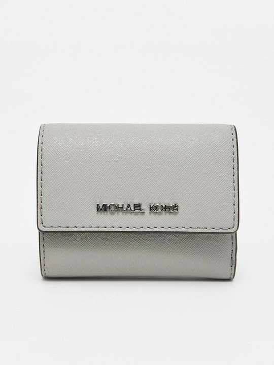 Zdjęcie produktu Portfel Michael Kors jasnoszary melanż