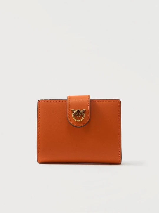 Zdjęcie produktu Portfel Pinko pomarańczowy