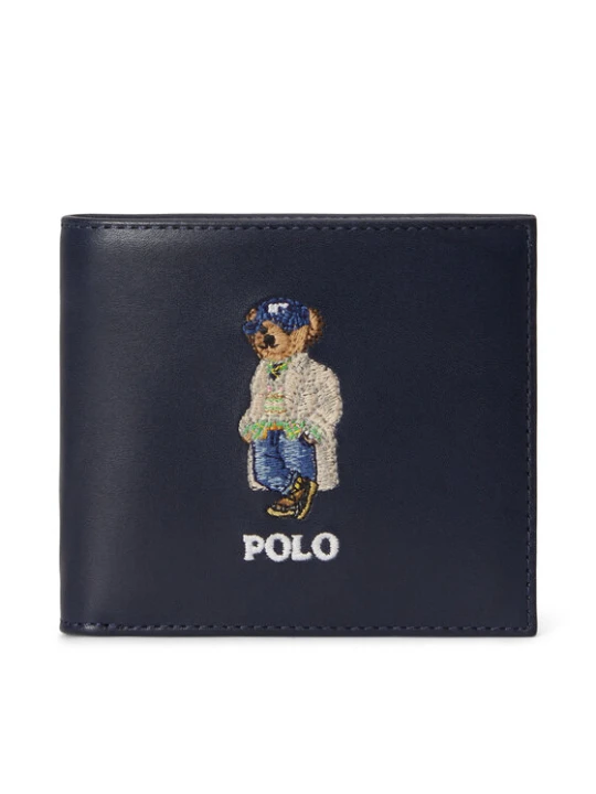 Zdjęcie produktu Portfel Polo Ralph Lauren 405P16238001 Granatowy
