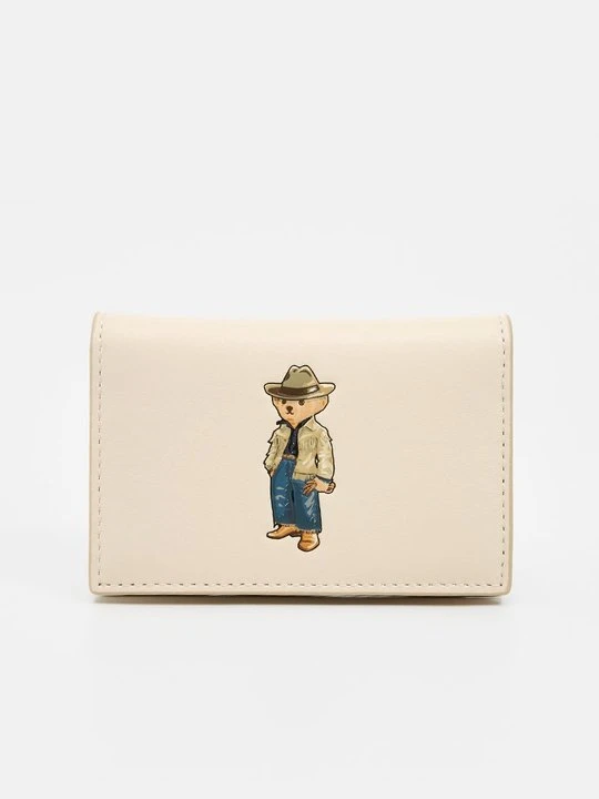 Zdjęcie produktu Portfel Polo Ralph Lauren mleczny