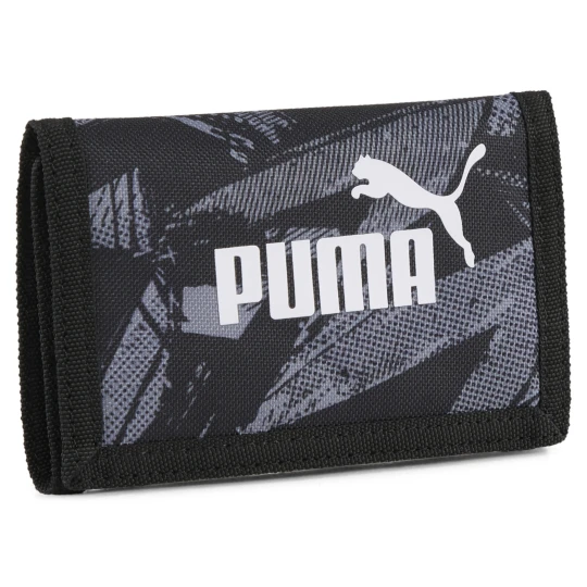 Zdjęcie produktu Portfel PUMA Phase z nadrukiem na całej powierzchni, Akcesoria, Czarny