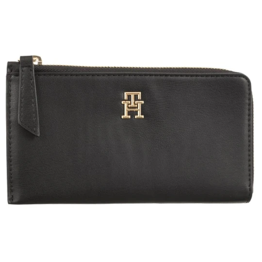 Zdjęcie produktu Portfel TH Feminine Large Slim Wallet AW0AW14890 BDS (TH829-a) Tommy Hilfiger