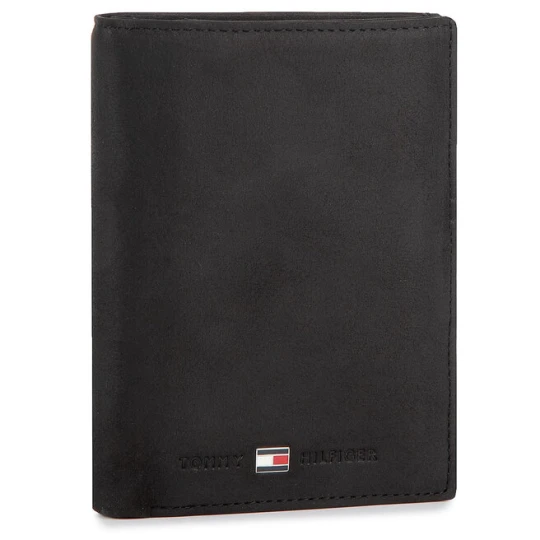 Zdjęcie produktu Portfel Tommy Hilfiger Johanson N/S Wallet W/Coin Pocket AM0AM00664 Czarny