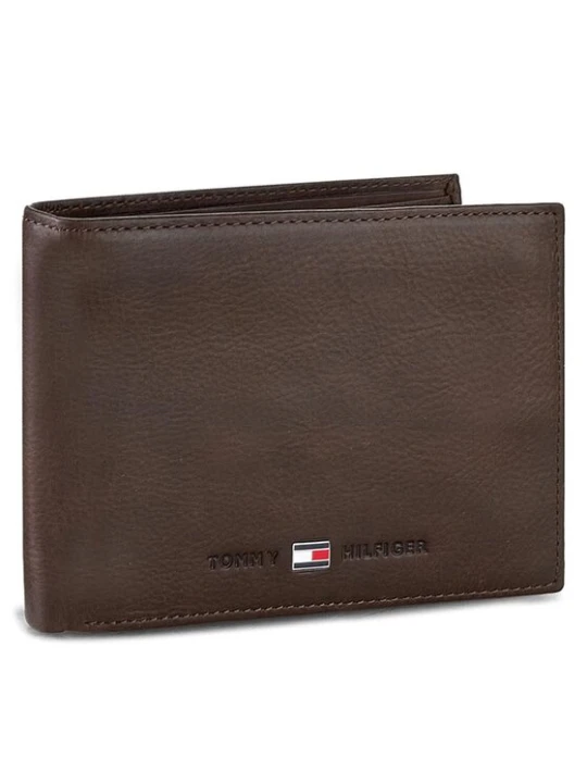 Zdjęcie produktu Portfel Tommy Hilfiger Johnson Cc Flap And Coin Pocket AM0AM00660 / 82566 Brązowy