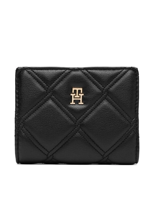 Zdjęcie produktu Portfel Tommy Hilfiger Th Feminine Bifold AW0AW18701 Czarny