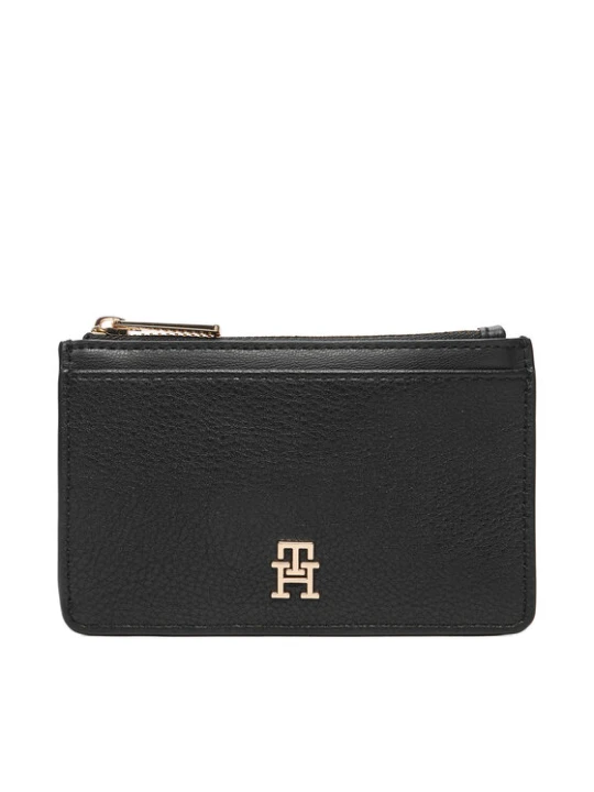 Zdjęcie produktu Portfel Tommy Hilfiger Th Icon Long Cc Holder AW0AW18867 Czarny