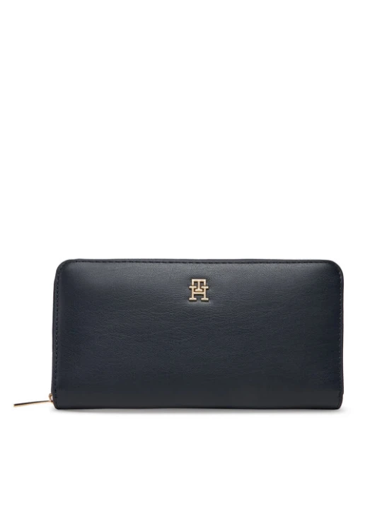 Zdjęcie produktu Portfel Tommy Hilfiger Th Icon Lrg Za AW0AW17744 Granatowy