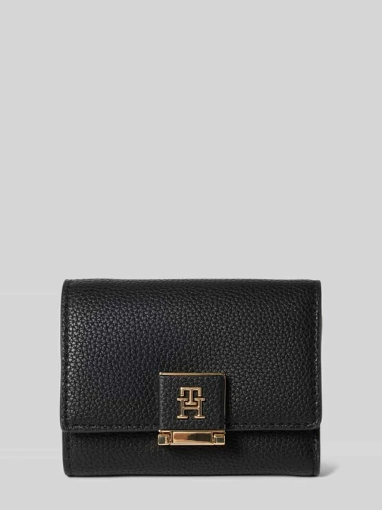 Zdjęcie produktu portfel w imitacji skóry Tommy Hilfiger Czarny