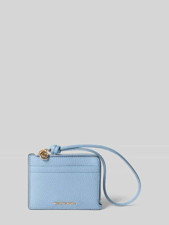 Zdjęcie produktu portfel z aplikacją z logo model 'Jet Set' Michael Kors Jasnoniebieski