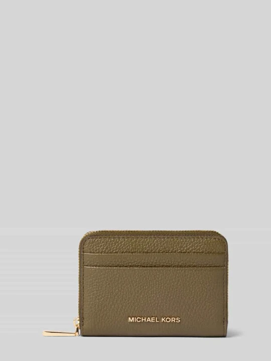 Zdjęcie produktu Portfel z detal z logo model 'Jet Detail' Michael Kors Khaki