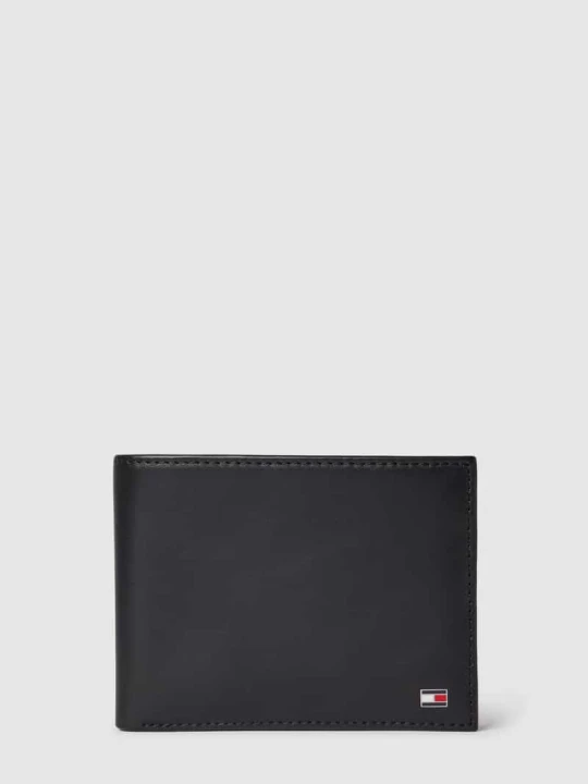 Zdjęcie produktu Portfel z detalem z logo model ‘COIN’ Tommy Hilfiger Czarny