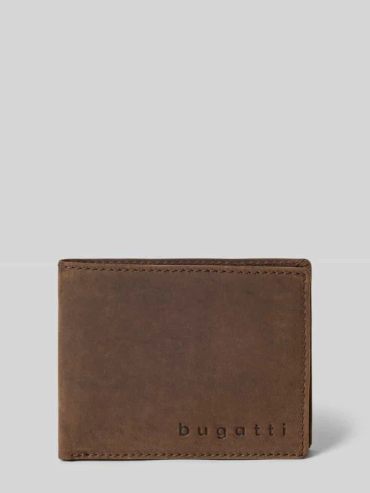 Zdjęcie produktu Portfel z detalem z logo model ‘Luca’ Bugatti Średniobrązowy