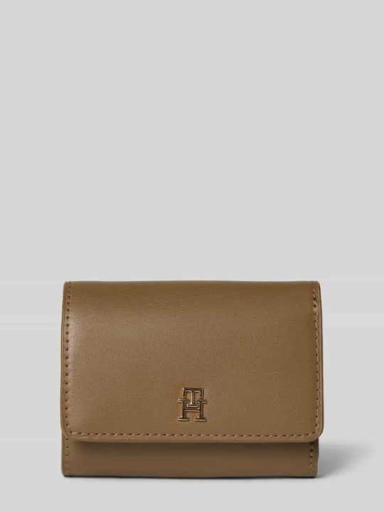 Zdjęcie produktu Portfel z imitacji skóry model ‘TH ICON TRIFOLD’ Tommy Hilfiger