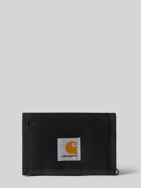 Zdjęcie produktu Portfel z naszywką z logo model 'Alec' Carhartt WIP Czarny