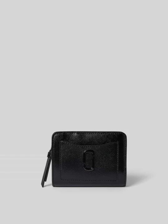 Zdjęcie produktu Portfel z naturalnej skóry bydlęcej Marc Jacobs Czarny