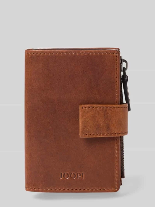 Zdjęcie produktu Portfel z naturalnej skóry bydlęcej model 'Cerratano' JOOP! Koniakowy