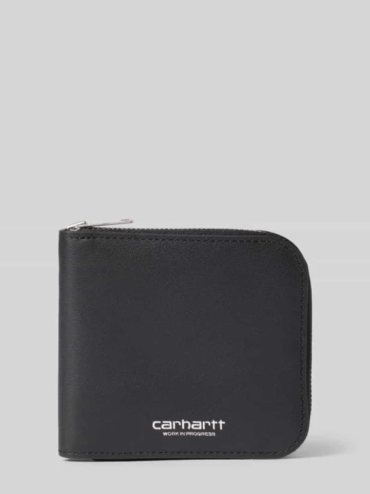 Zdjęcie produktu Portfel z naturalnej skóry Carhartt WIP Czarny