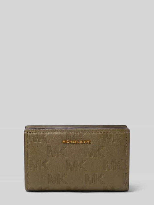 Zdjęcie produktu Portfel z naturalnej skóry Michael Kors Khaki