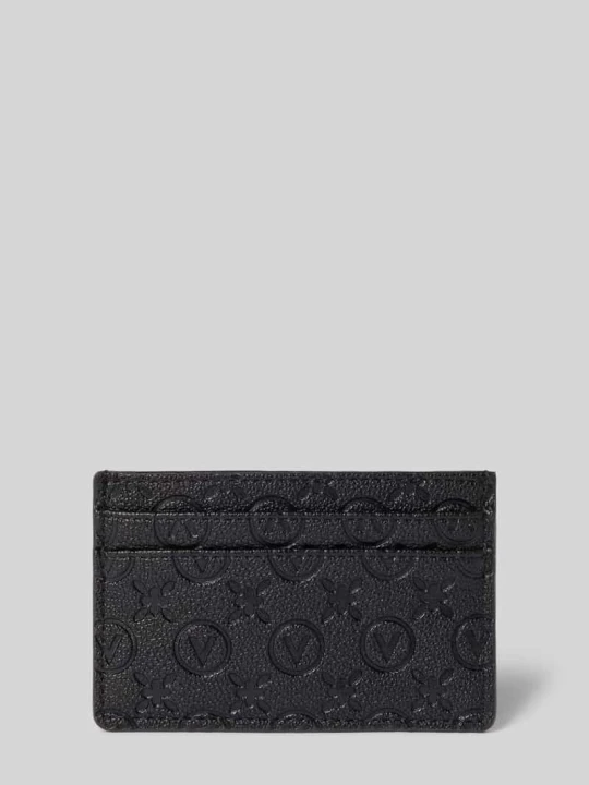 Zdjęcie produktu Portfel z tłoczeniem logo na całej powierzchni model 'Samba' VALENTINO BAGS Czarny